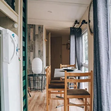 Mobilhome With Gardenbalcon - Residence With Pool 布伦维尔索梅
